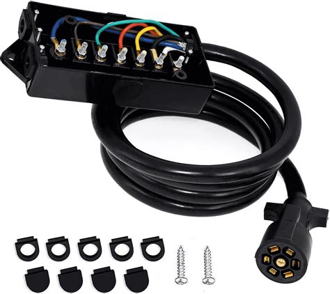 epicord junction box plugs|epicord 7 way trailer cord.